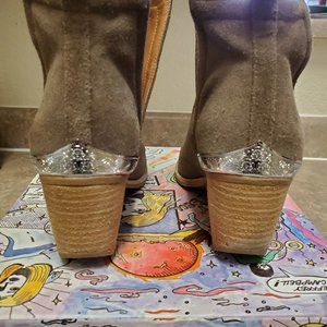 Jeffrey Campbell Cromwell Suede Booties - 8.5